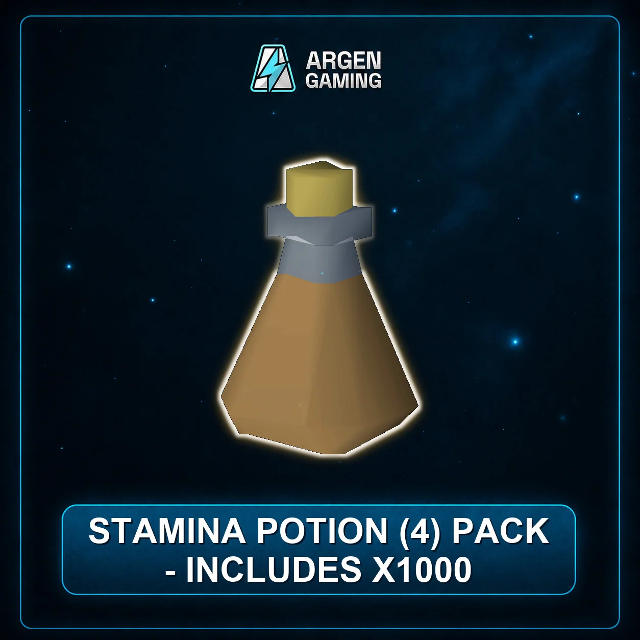 Stamina Potion (4) Pack - Includes x1000