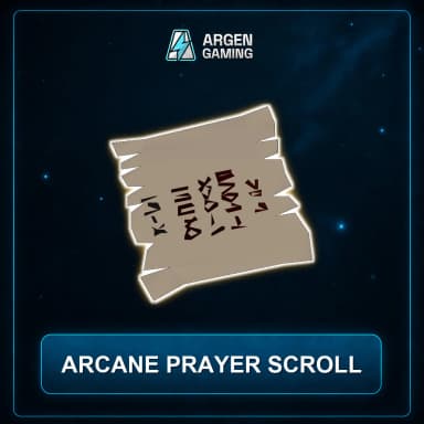 Arcane prayer scroll