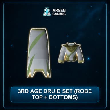 3rd age Druid Set (Robe Top + Bottoms)