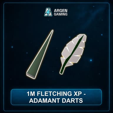 1M Fletching XP - Adamant Darts