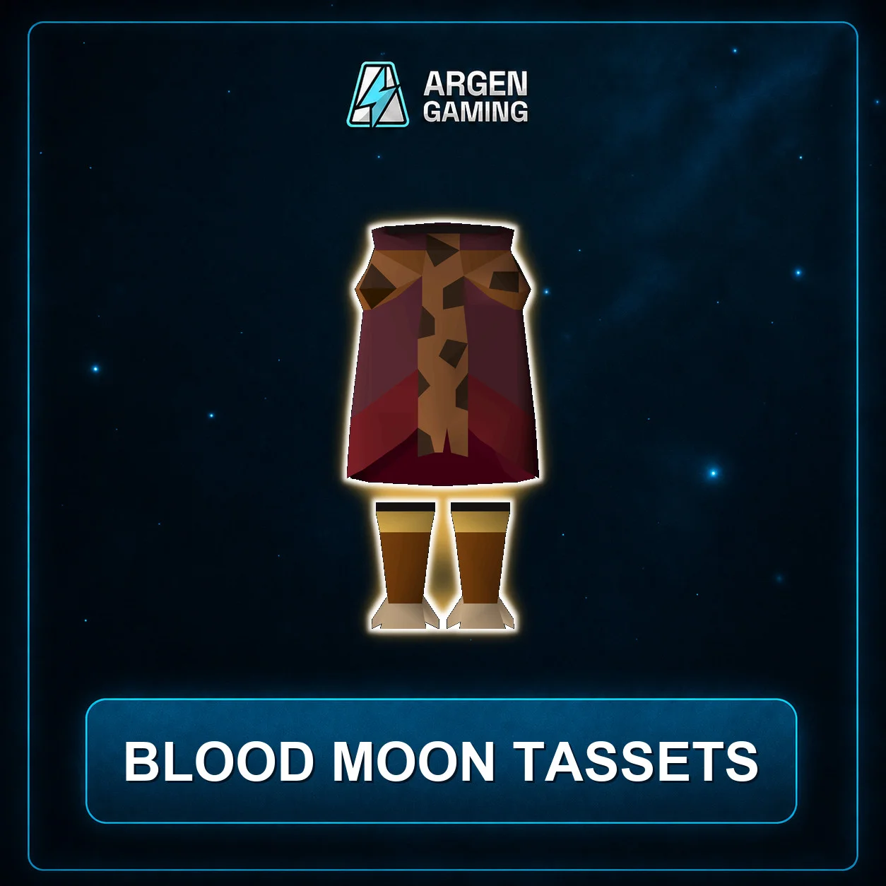 Blood moon tassets