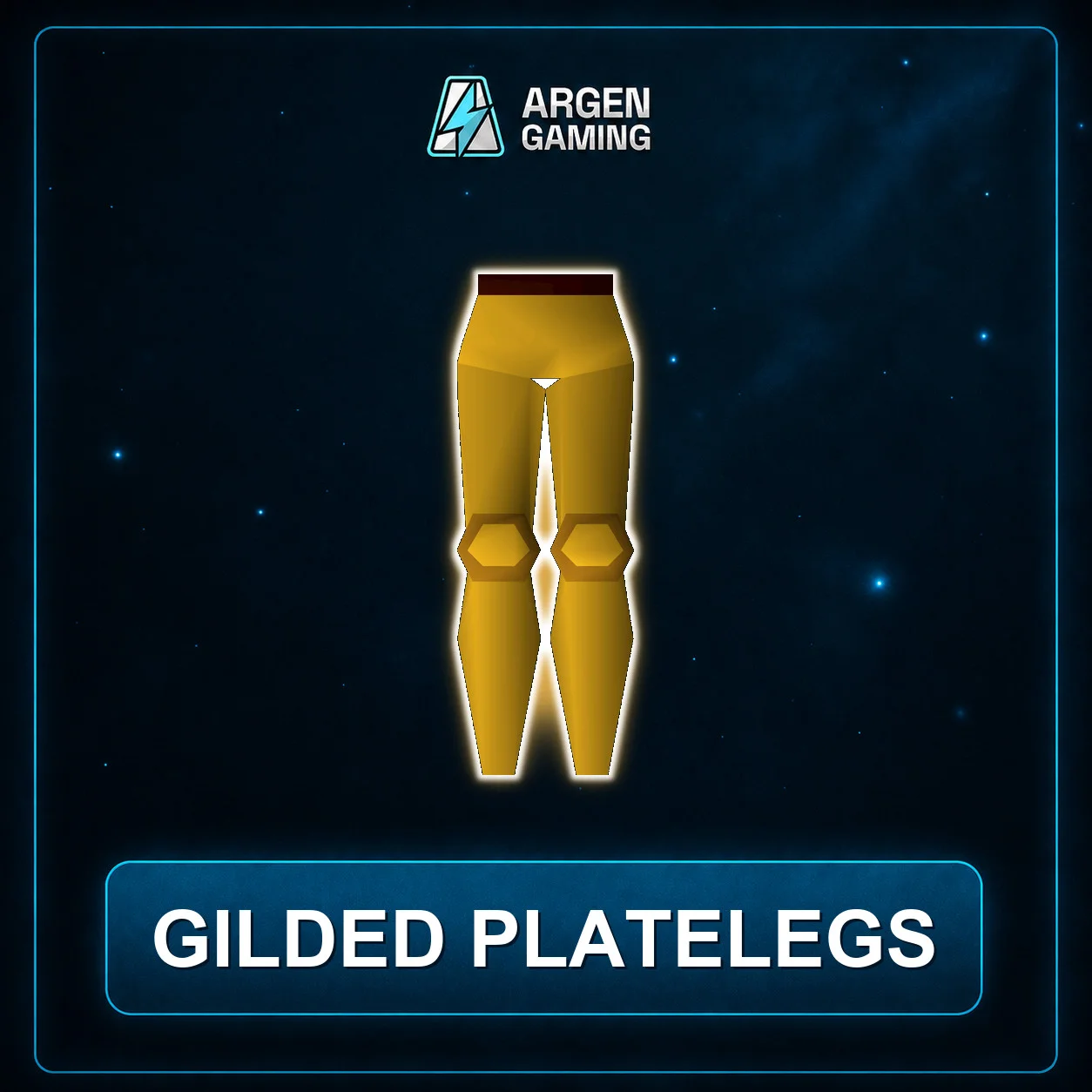 Gilded platelegs