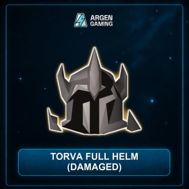 Torva full helm (damaged)