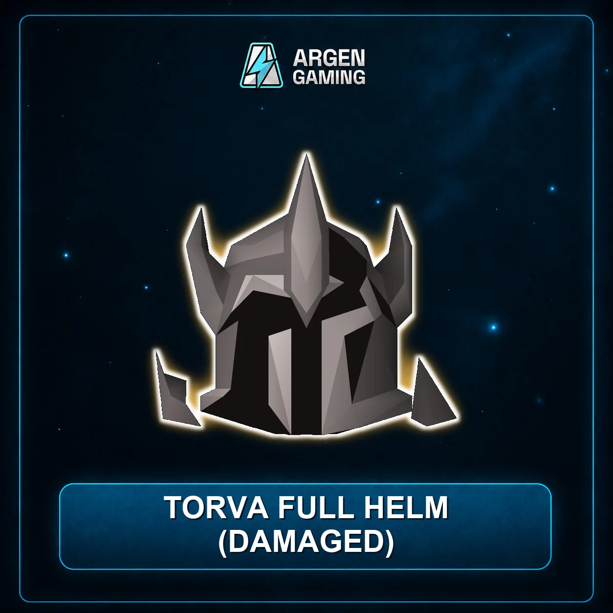 Torva full helm (damaged)