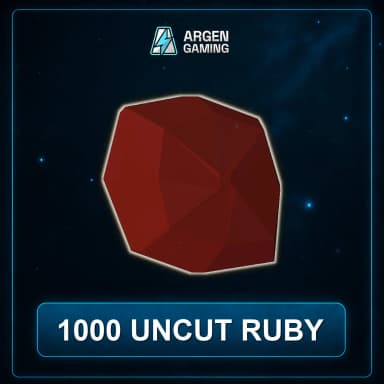 1000 Uncut Ruby