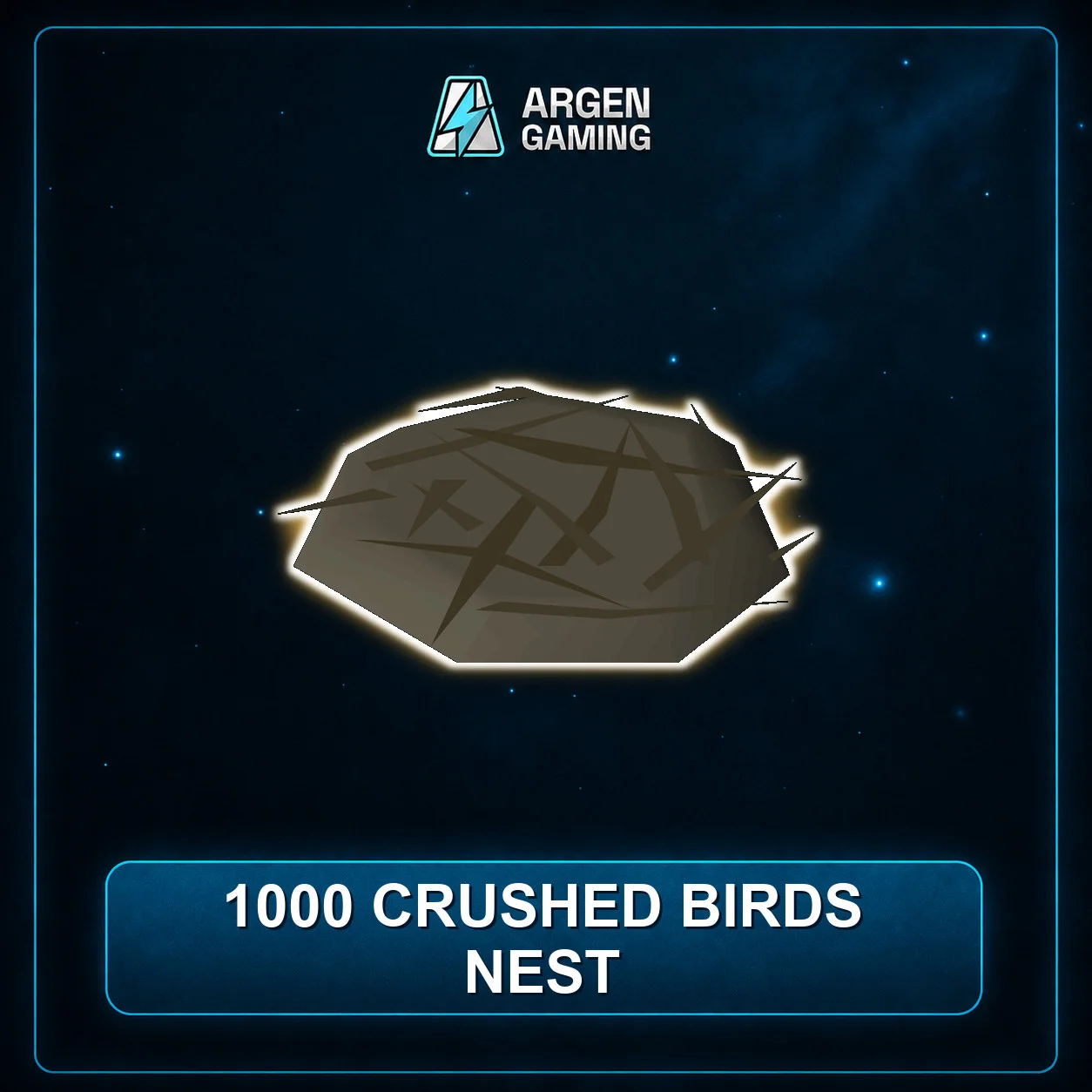 1000 Crushed birds nest