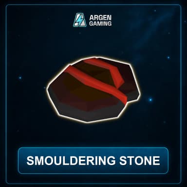 Smouldering stone