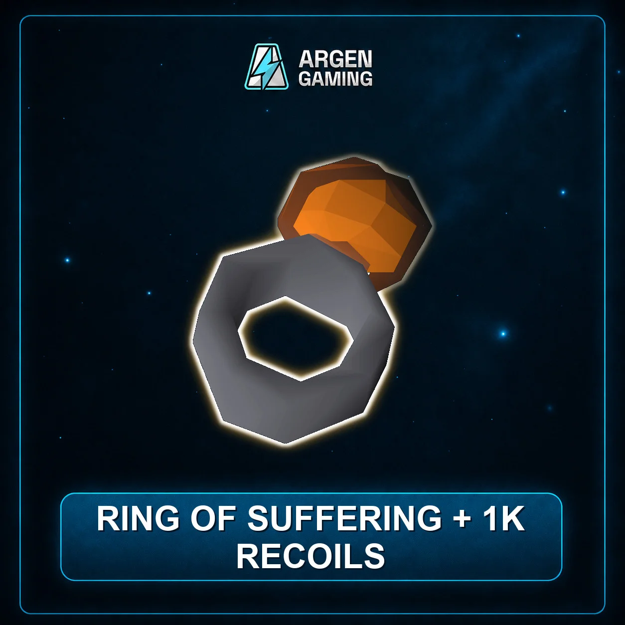 Ring of suffering + 1k recoils