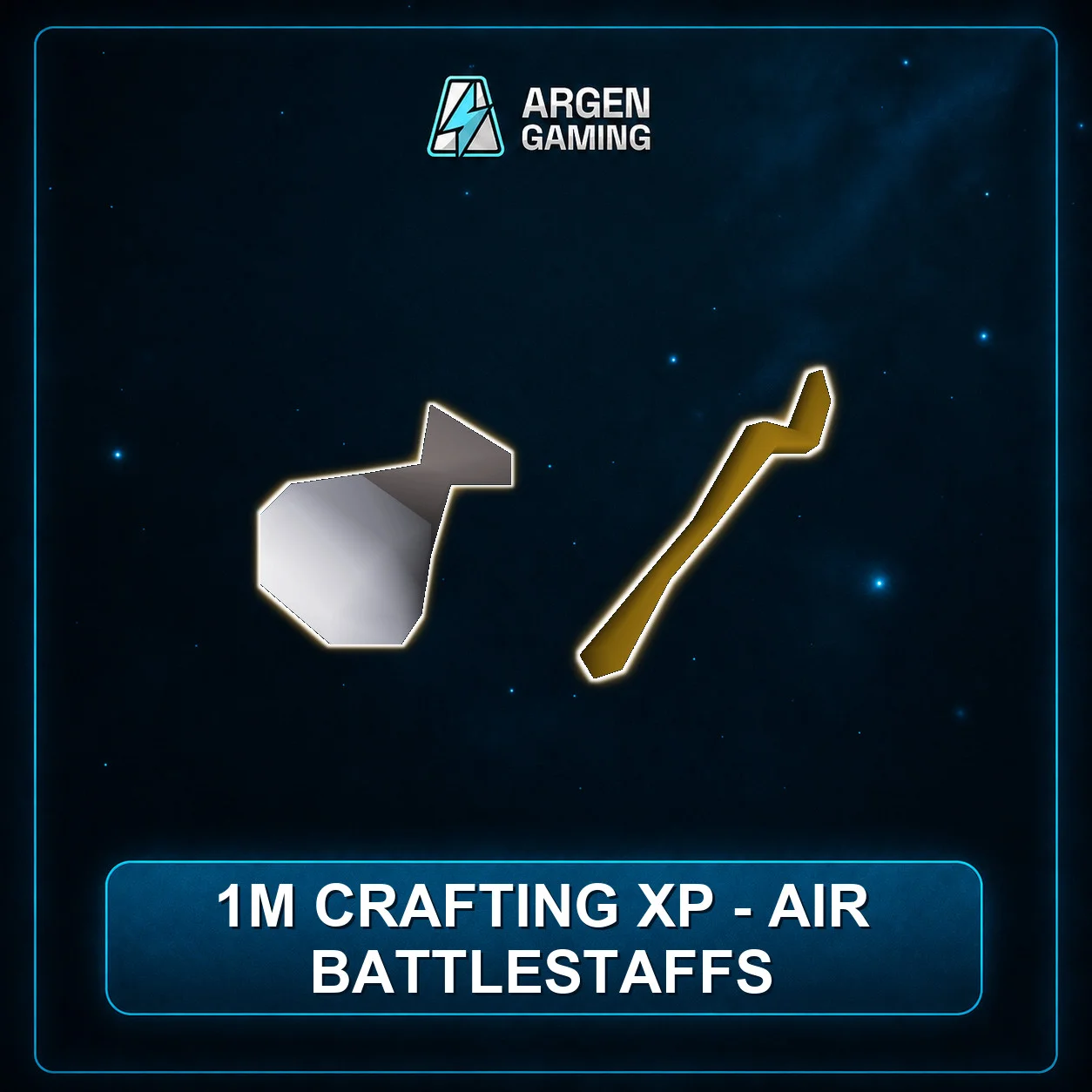 1M Crafting XP - Air Battlestaffs