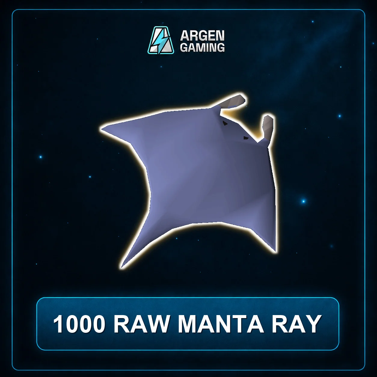1000 Raw Manta Ray