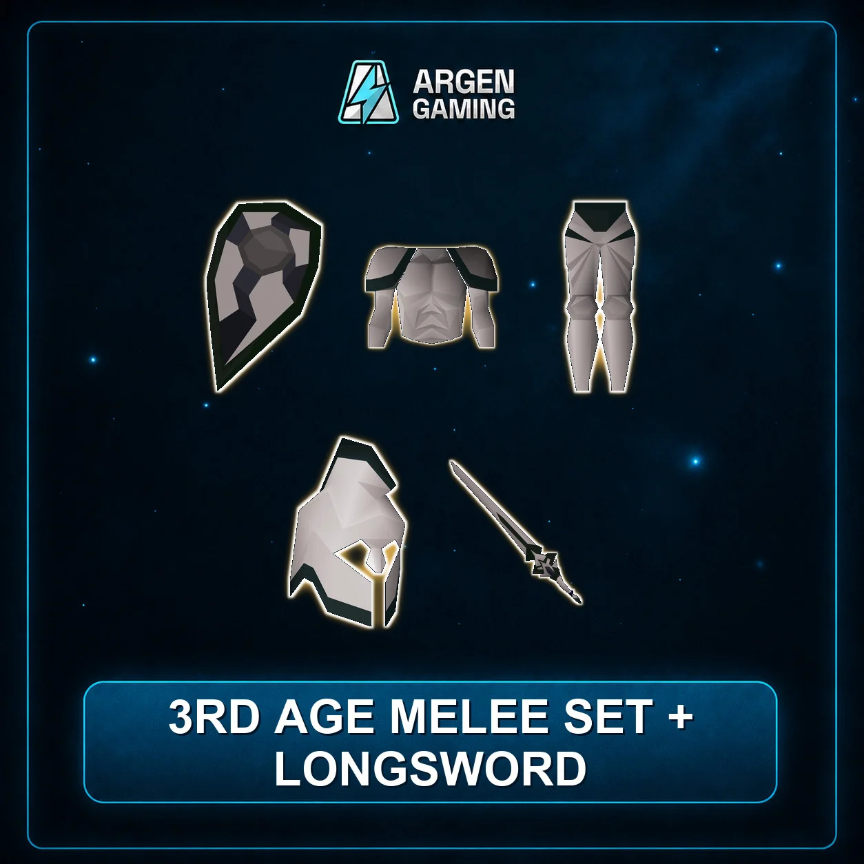 3rd Age Melee Set + Longsword
