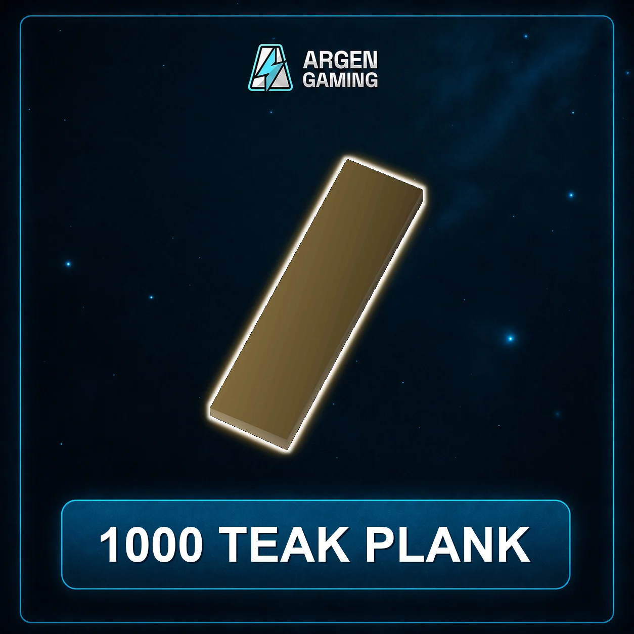 1000 Teak Plank