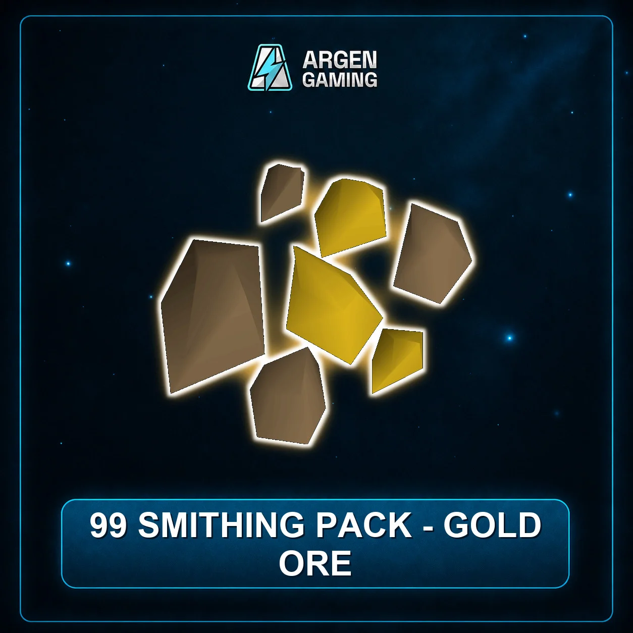 99 Smithing Pack - Gold Ore