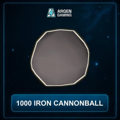 1000 Iron Cannonball
