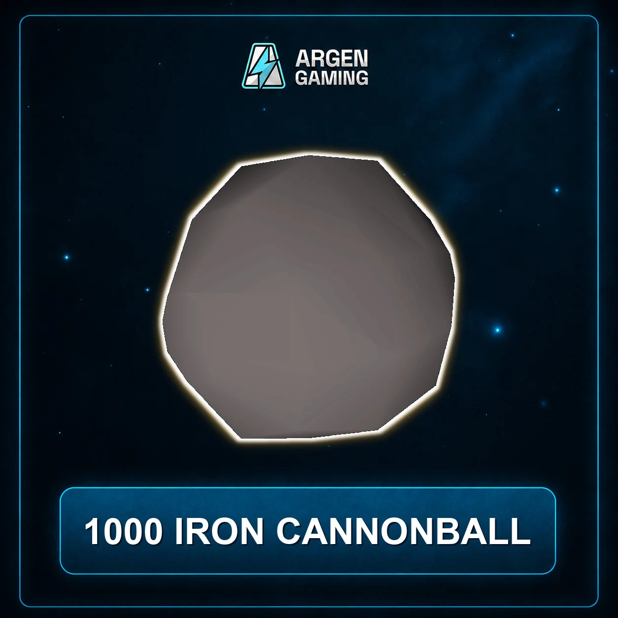 1000 Iron Cannonball