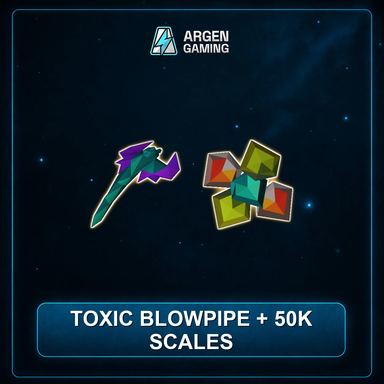 Toxic Blowpipe + 50K Scales