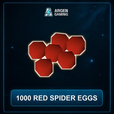 1000 Red spider eggs