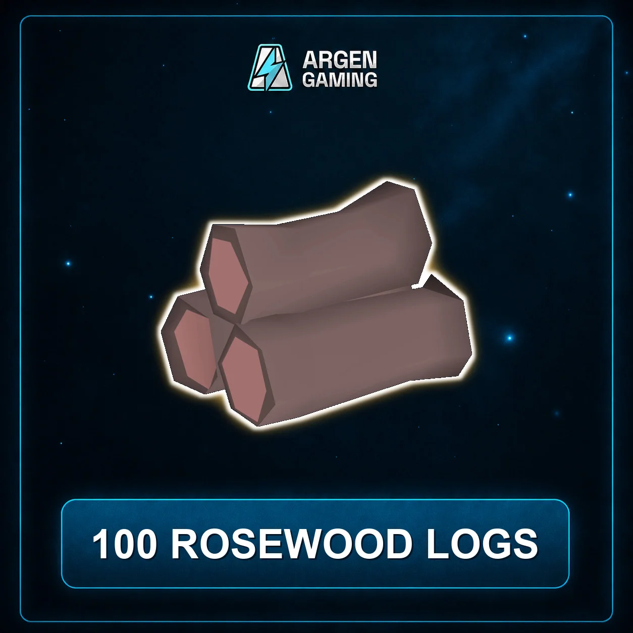 100 Rosewood Logs