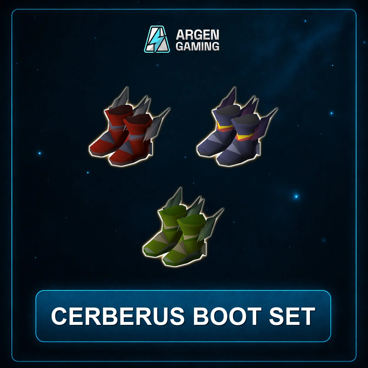 Cerberus Boot Set