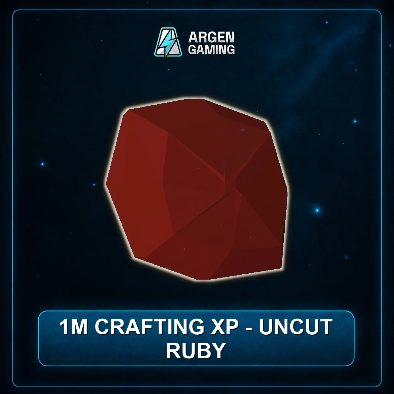 1M Crafting XP - Uncut Ruby