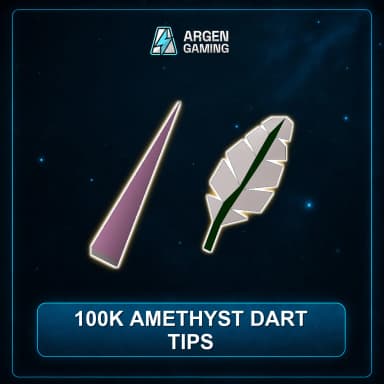 100K Amethyst Dart Tips