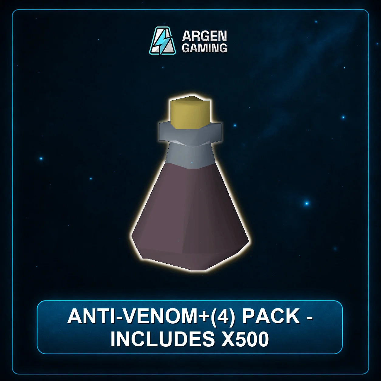 Anti-venom+(4) Pack - Includes x500