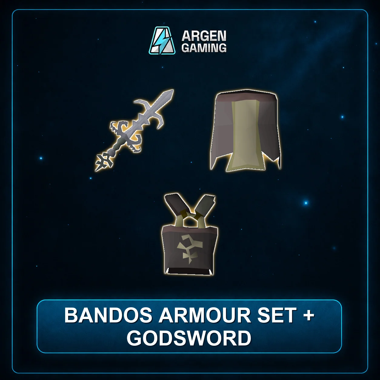 Bandos Armour Set + Godsword