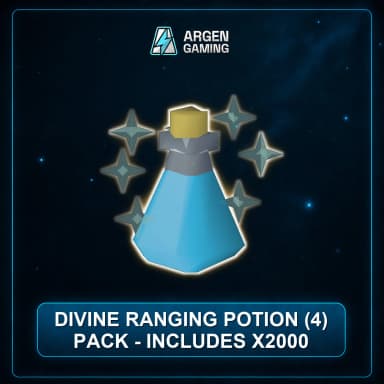 Divine Ranging Potion (4) Pack - Includes x2000