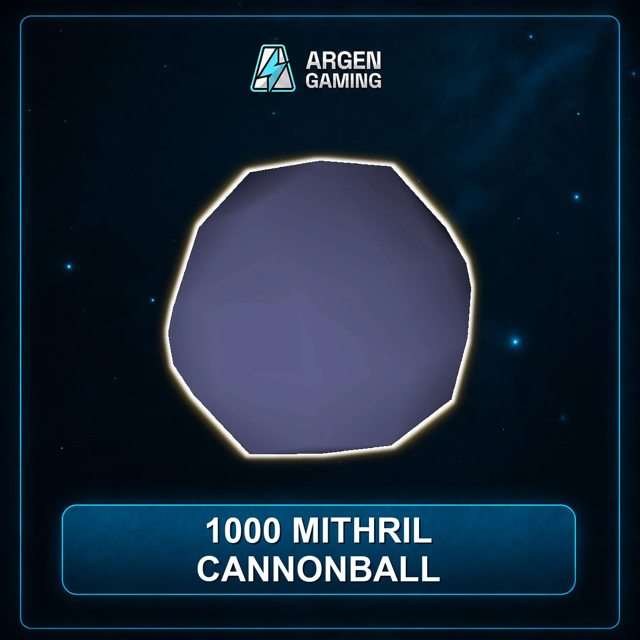 1000 Mithril Cannonball