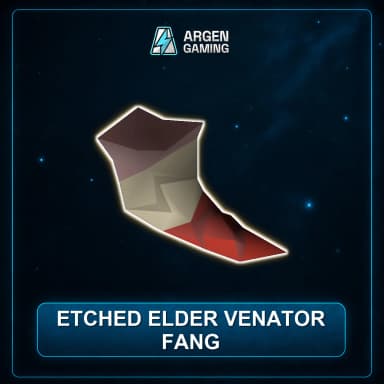 Etched elder venator fang
