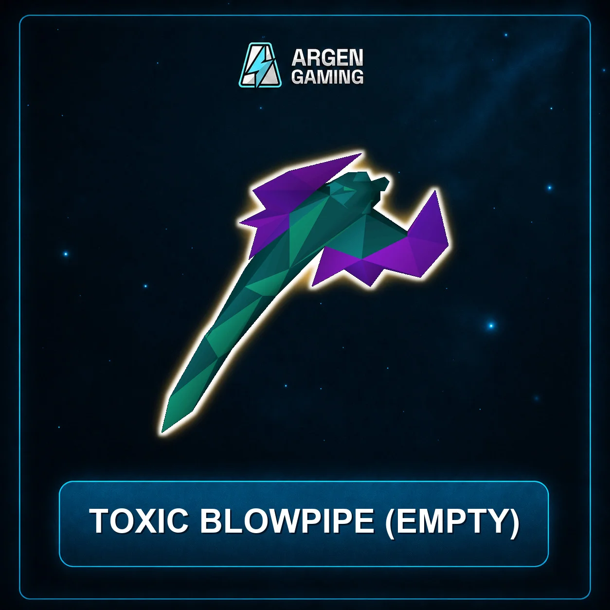 Toxic blowpipe (empty)