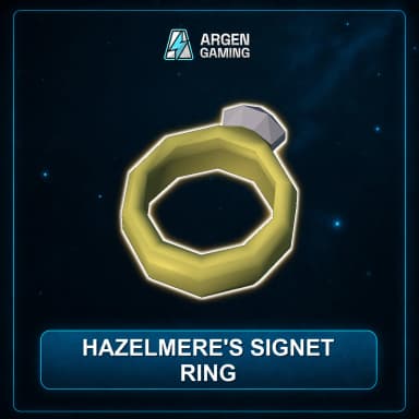 Hazelmere's signet ring