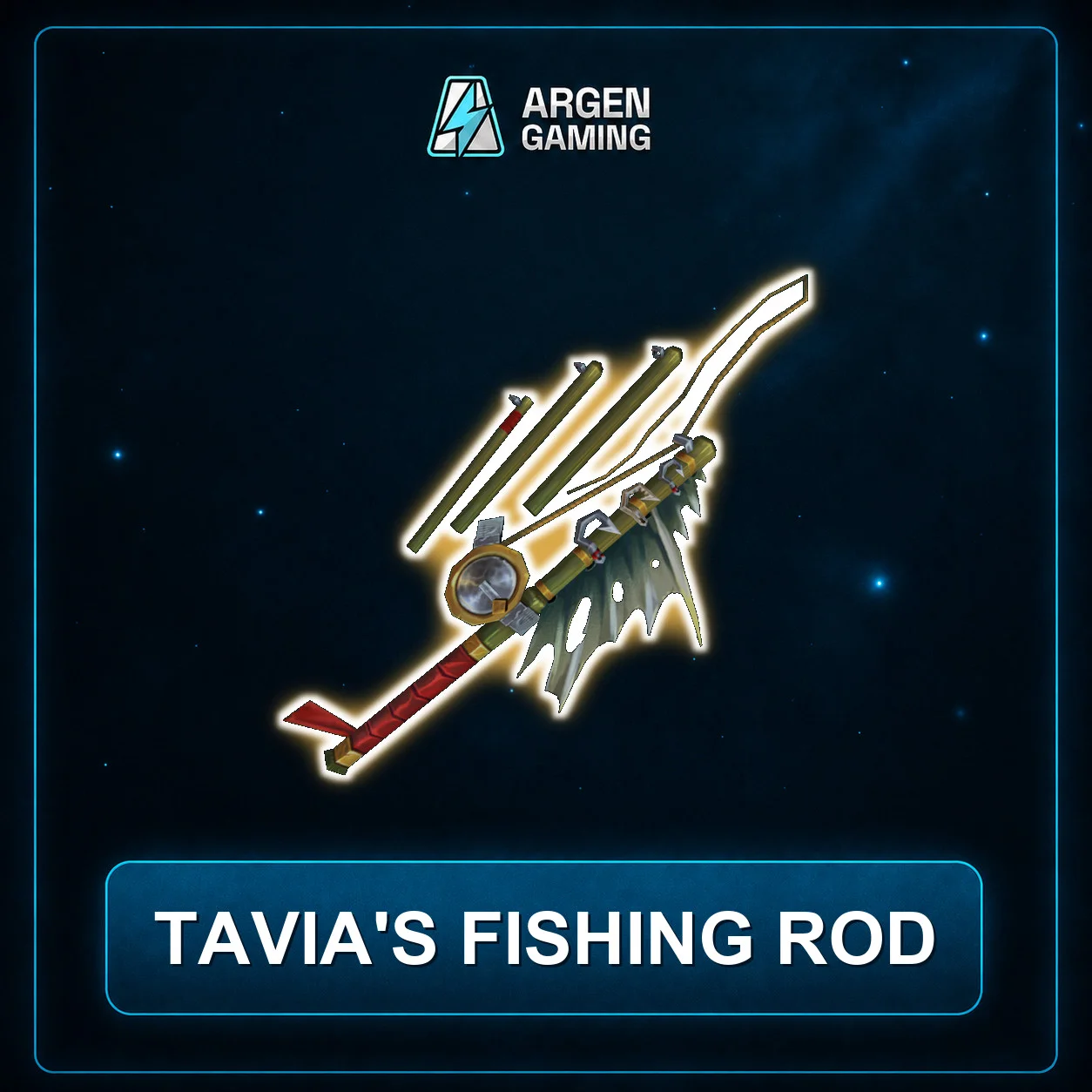 Tavia's fishing rod