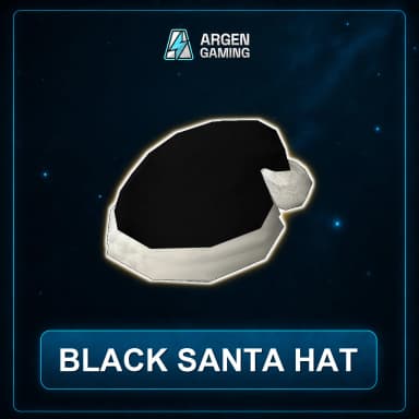 Black Santa hat