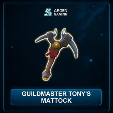 Guildmaster Tony's mattock
