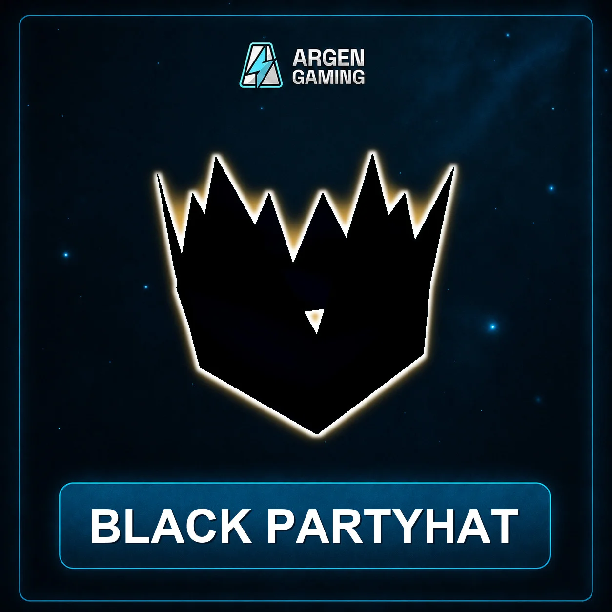 Black partyhat