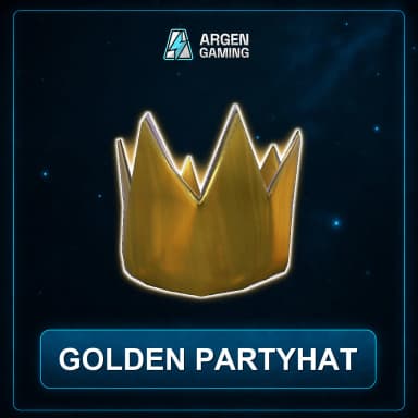 Golden partyhat