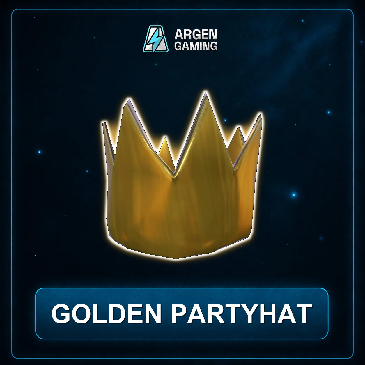 Golden partyhat