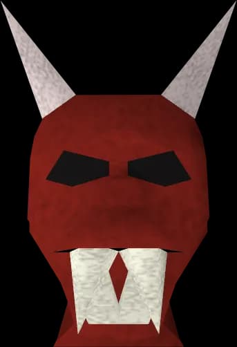 Red Halloween Mask