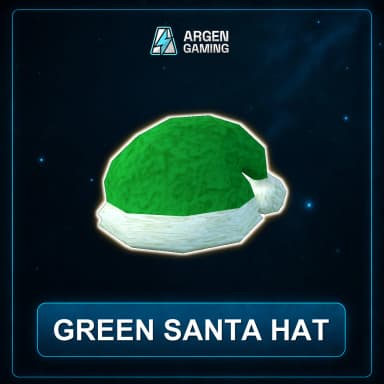 Green Santa hat