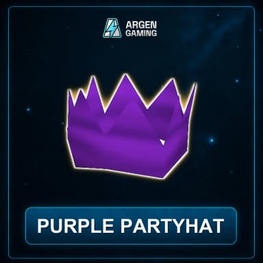 Purple partyhat
