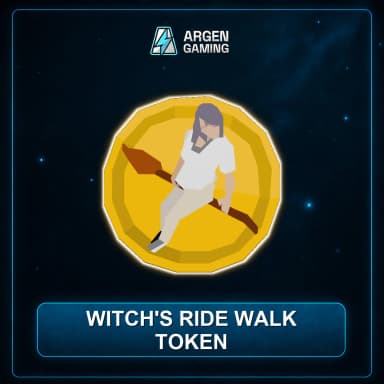 Witch's Ride walk token