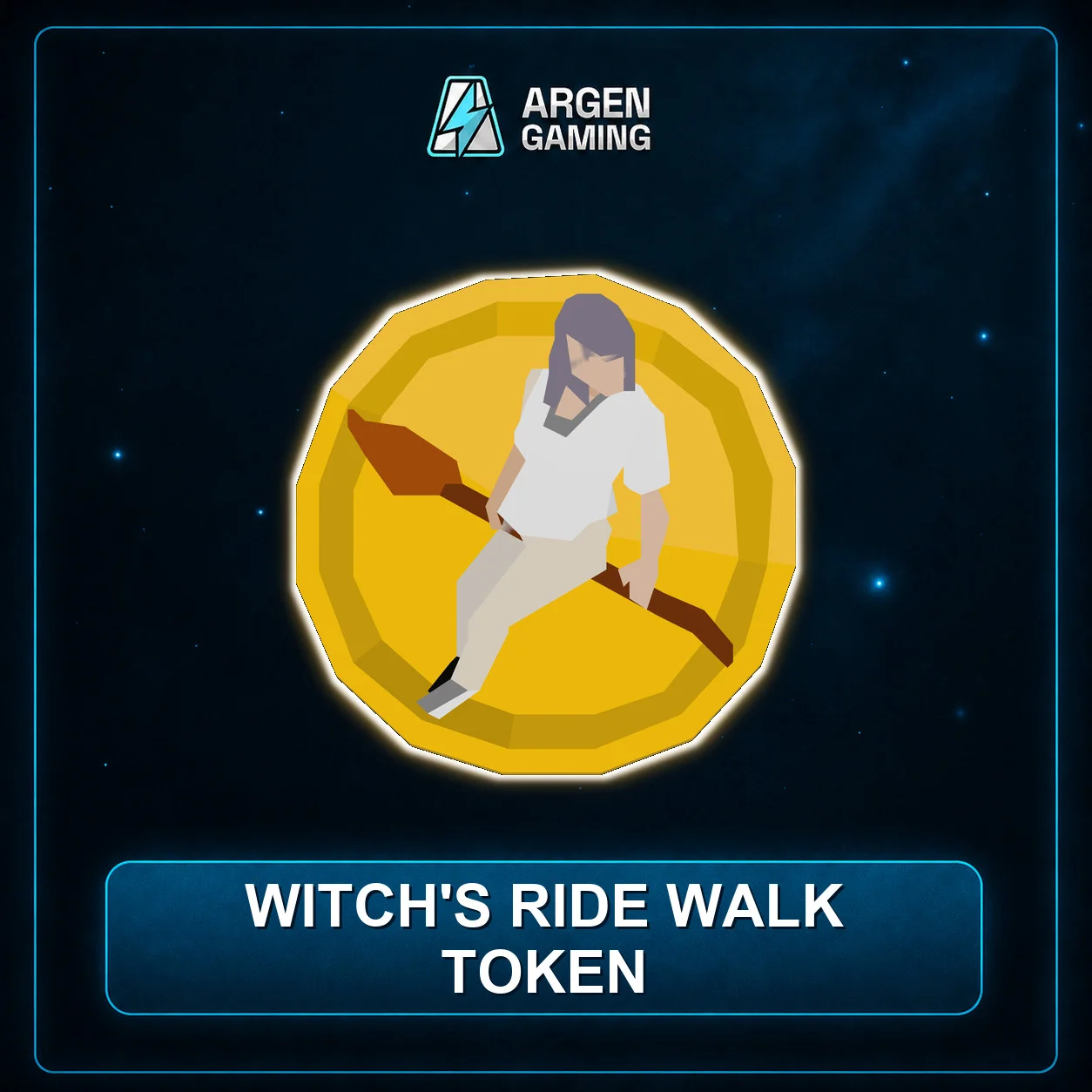 Witch's Ride walk token
