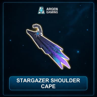 Stargazer shoulder cape