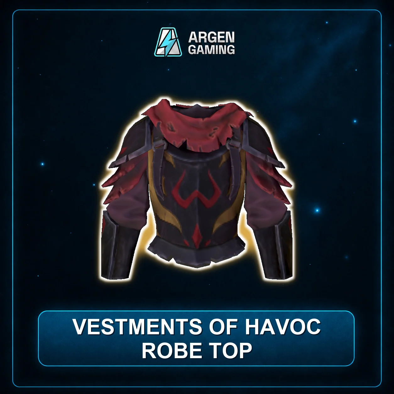 Vestments of havoc robe top